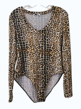 Mangopop XL Leopard Bodysuit